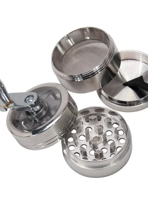 4 Piece Crank Handle Grinder - Image 6