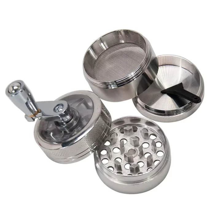 4 Piece Crank Handle Grinder - Image 6