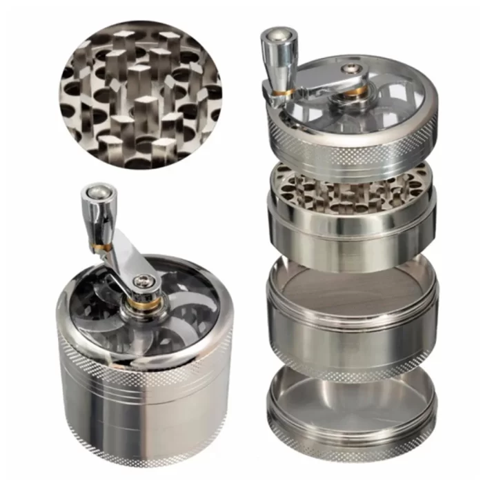 4 Piece Crank Handle Grinder