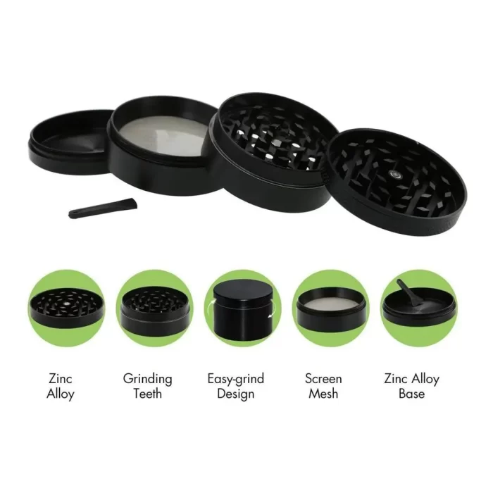 4 Piece Metal Grinder - Image 3