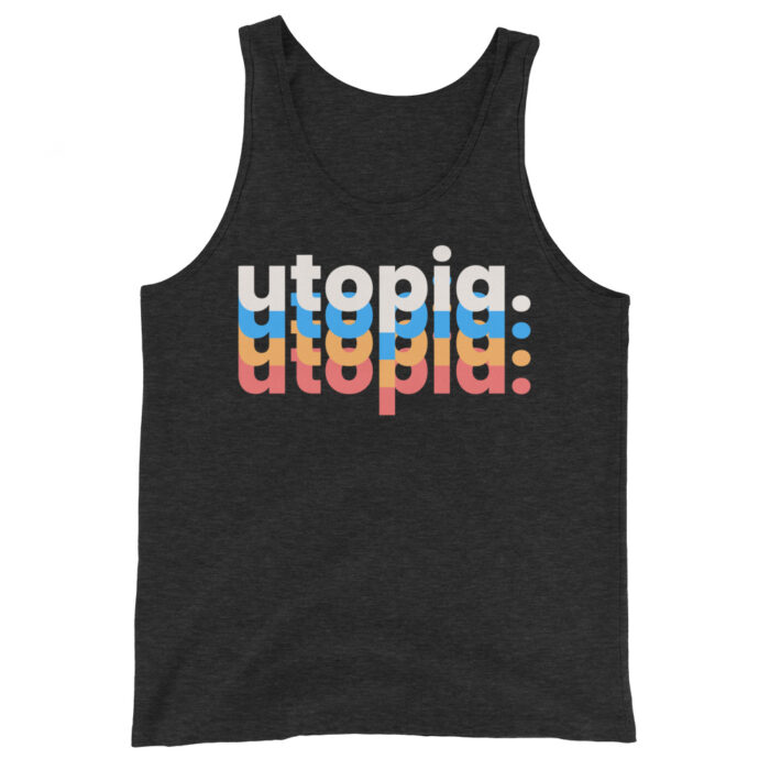 UTOPIA Quad Logo Tank Top - Image 3
